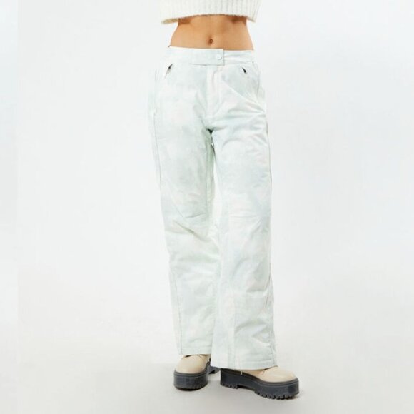Free People Snow Bunny Slope Printed Ski Pants, Size: XSmall - Picture 1 of 10